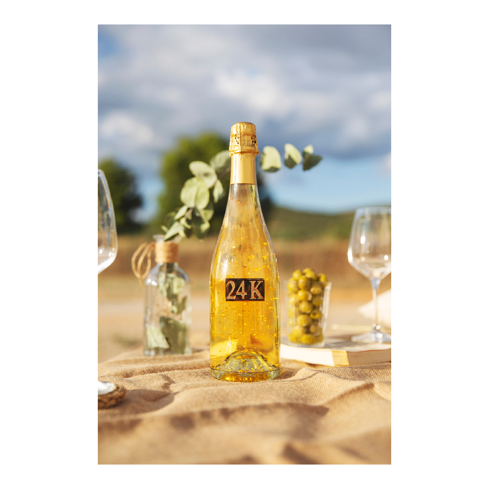 Dzirkstošais vīns 24K Gold White 75 cl